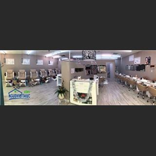 Shop Nails mới 6 ghế 8 bàn 2 phòng wax phòng ăn riêng biệt cần sang