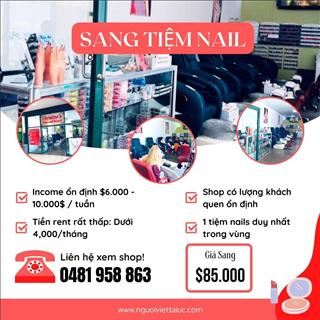 Sang lại tiệm nails đầy tiềm năng Christine's Nails & Beauty