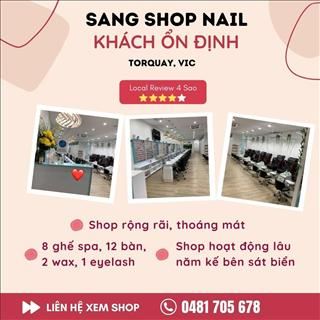 Shop Nails vùng Torquay hoạt động ổn định cần sang lại